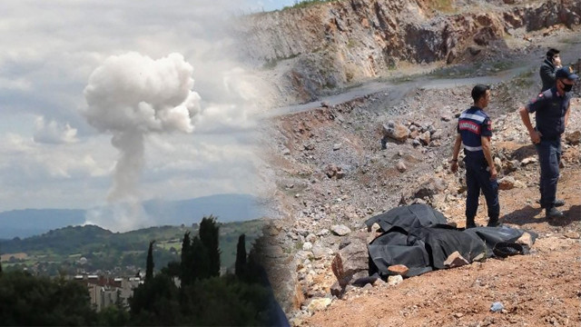 Sakarya'daki patlamadan ilk görüntüler