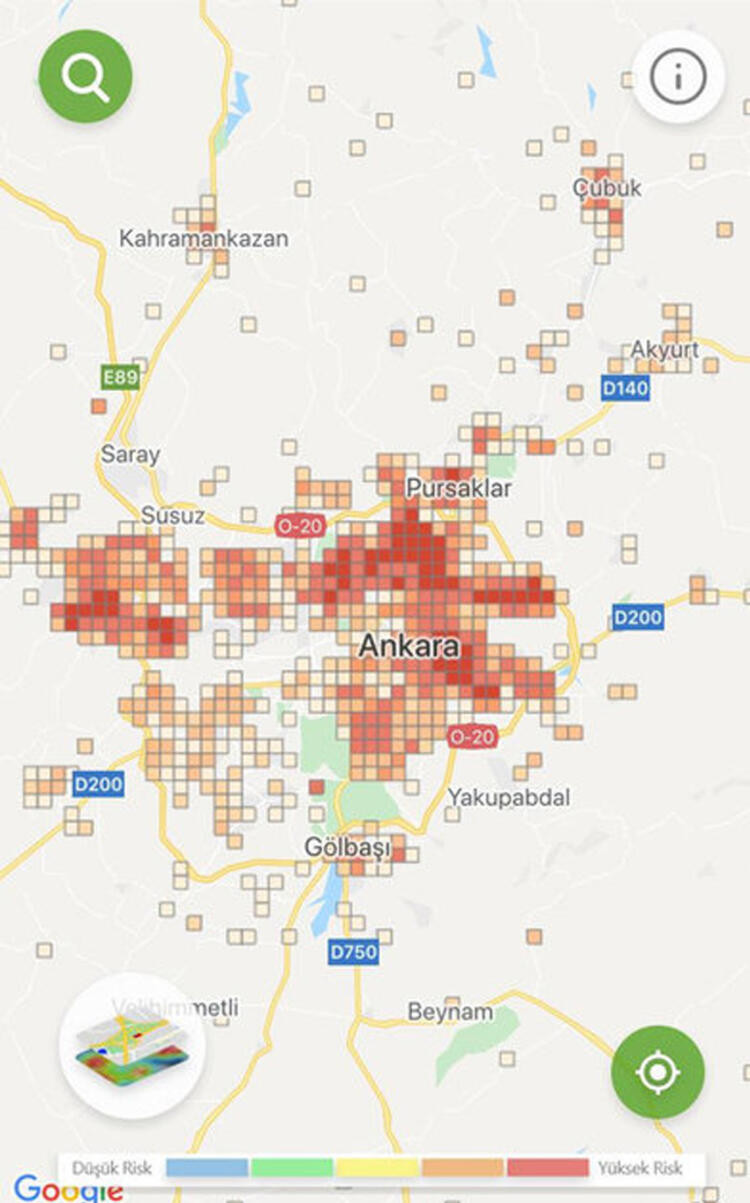 Bakan Koca açıklamıştı; işte 4 büyükşehrin korkutan koronavirüs haritaları!