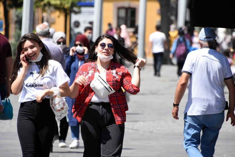 Vakaların arttığı o ilde maske takma kuralına uyulmadığı görüldü