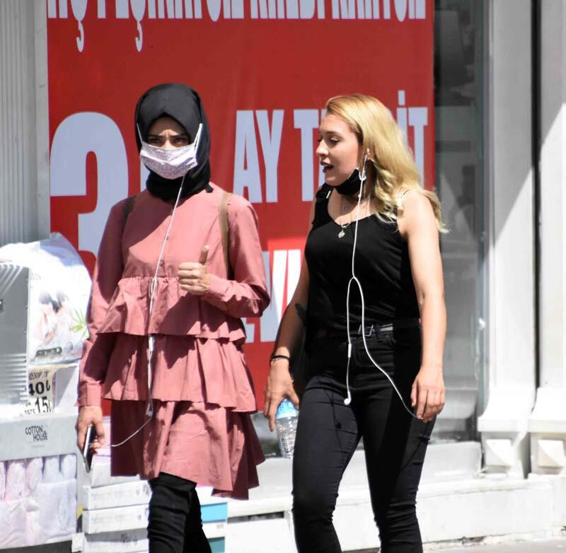 Vakaların arttığı o ilde maske takma kuralına uyulmadığı görüldü