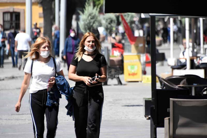 Vakaların arttığı o ilde maske takma kuralına uyulmadığı görüldü