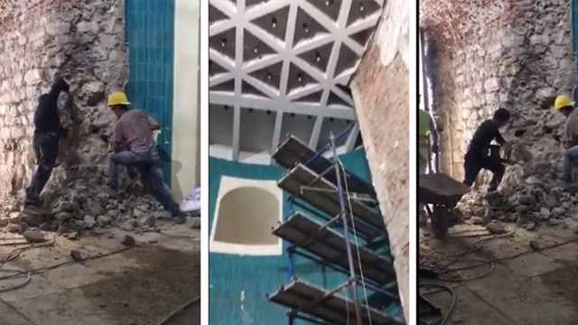 Galata Kulesi'nde tepki çeken restorasyonda ilginç detay