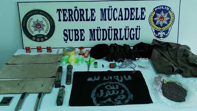 Bombalı eylem hazırlığındaki DEAŞ'li terörist yakalandı