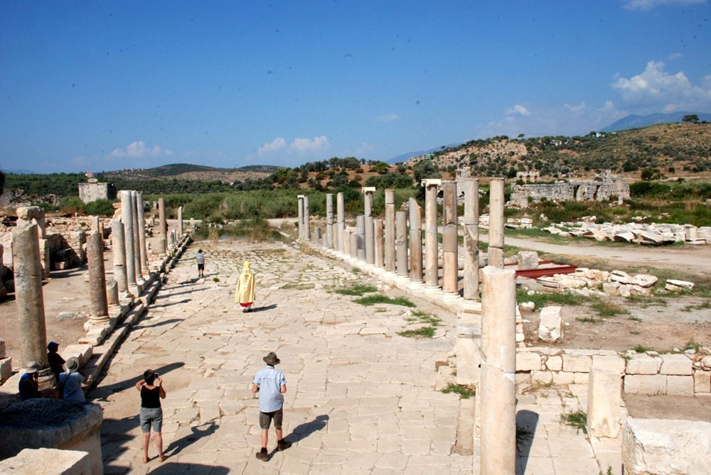 Patara Antik Kenti'ne ziyaretçi akını!