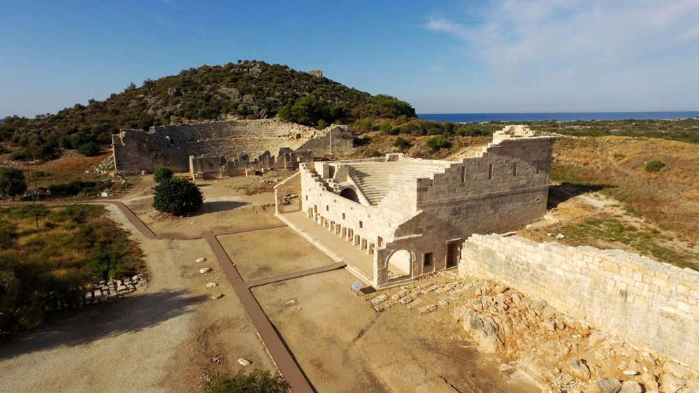 Patara Antik Kenti'ne ziyaretçi akını!