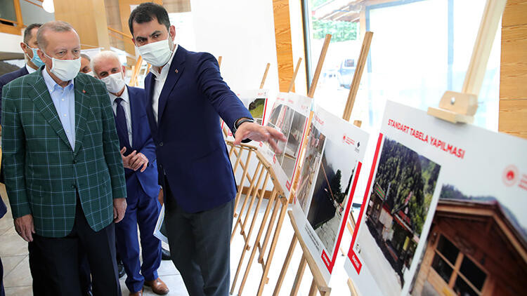 Erdoğan Ayder Yaylası'nda: Kimse kusura bakmasın hepsi yıkılacak