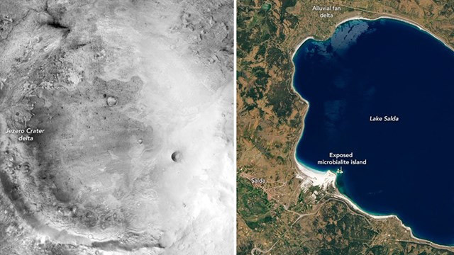 Salda Gölü, Mars'a giden uzay aracına rehber olacak