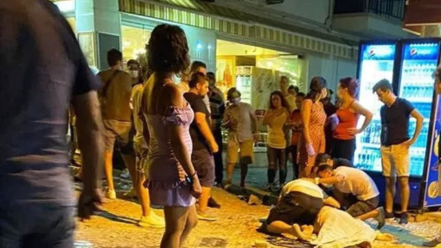 Muğla'da dehşet! Ehliyetsiz sürücü kafeteryaya girdi