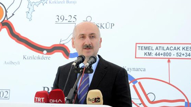 Bakan Karaismailoğlu açıkladı: İstanbul-Edirne 1 saat 20 dakikaya düşecek