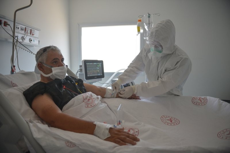 Prof. Dr. Feriha Öz Acil Durum Hastanesinin yoğun bakım ünitesi ilk kez görüntülendi