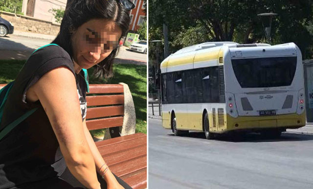 İki genç kız kardeşi belediye otobüsünde kabusu yaşadı!