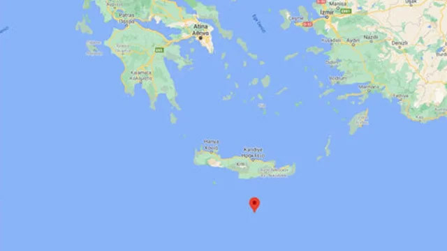 Akdeniz'de depremin ardından artçı meydana geldi