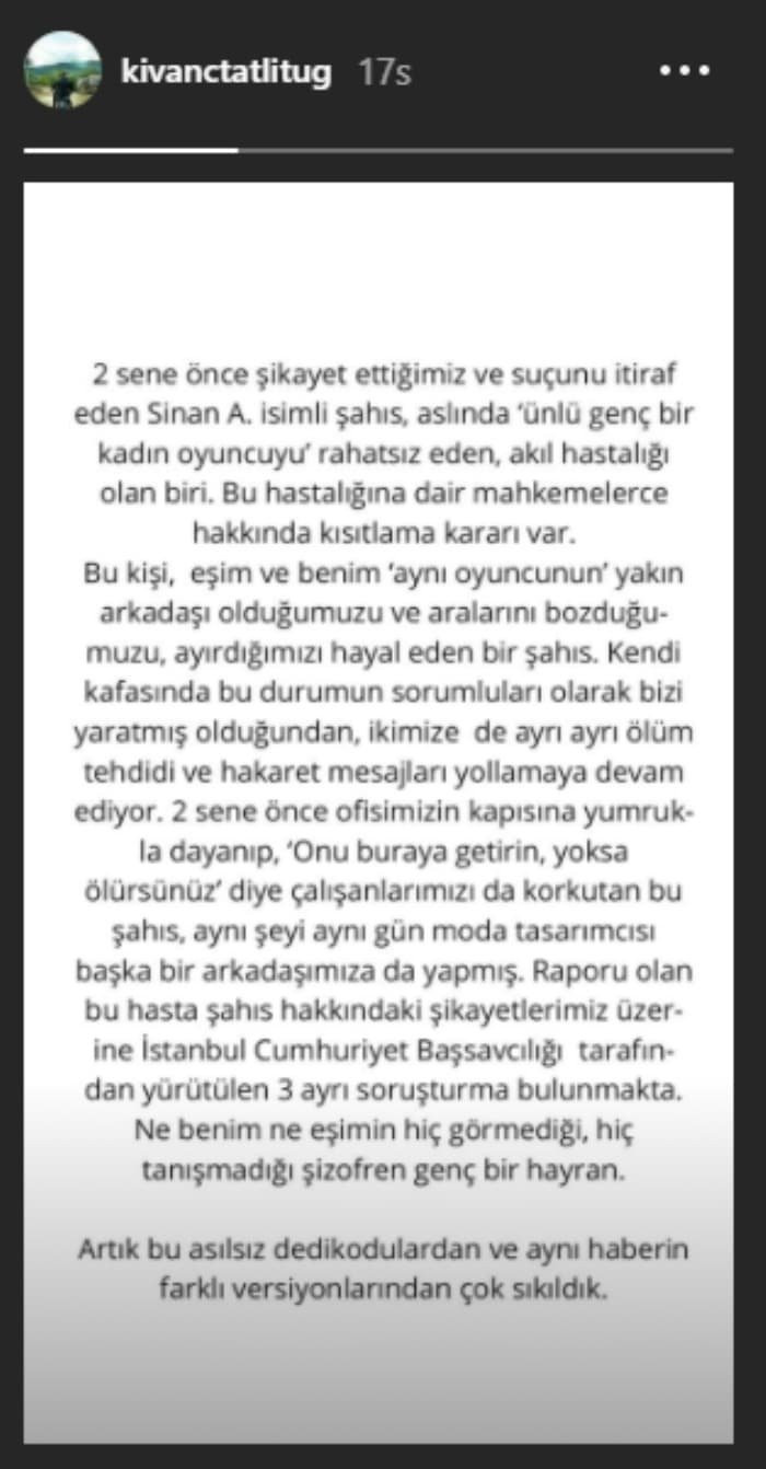 Kıvanç Tatlıtuğ isyan etti: Çok sıkıldık!