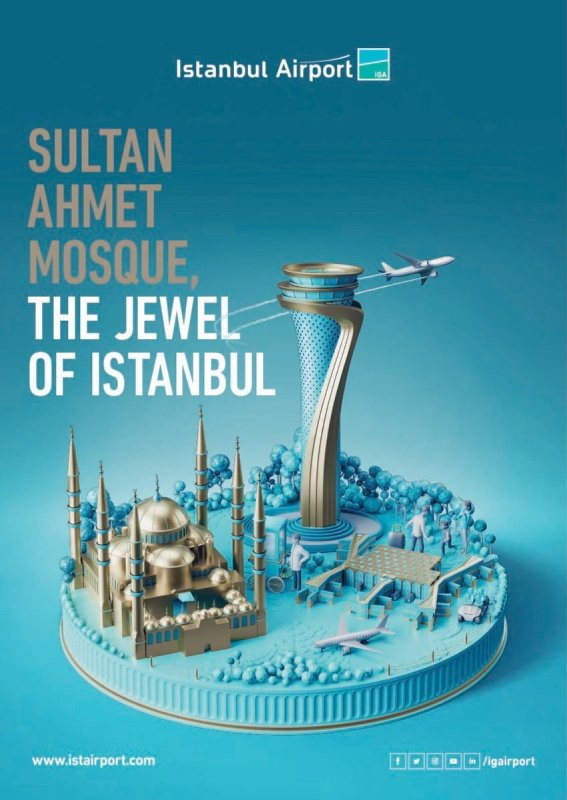 İstanbul Havalimanı'nda yenilikçi görsel tasarım