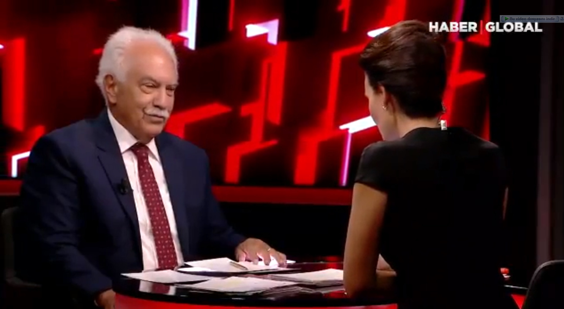 Doğu Perinçek: ''Yayınlamazsanız namuslu değilsiniz''
