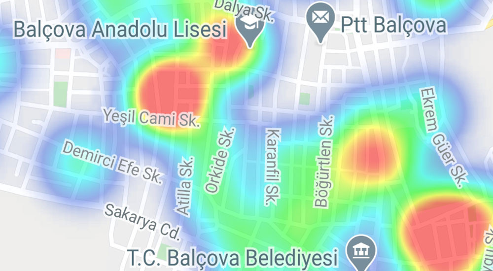 İşte vakalarda alarm çanlarının çaldığı İzmir'in koronavirüs haritası