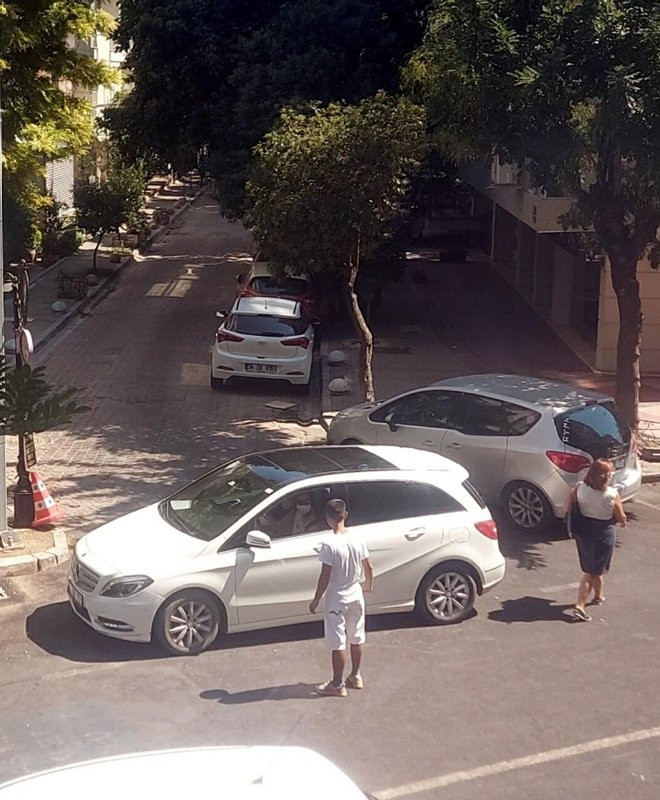 Değnekçi terörü kamerada!
