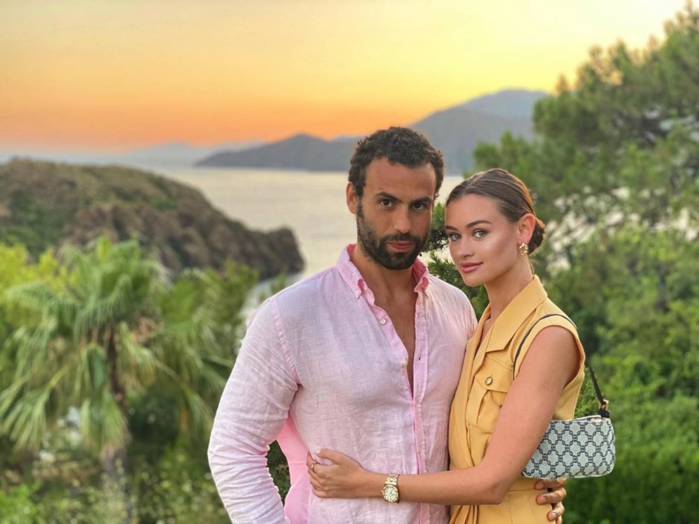 Çeşme'deki darp olayıyla gündem olan model koronavirüse yakalandı