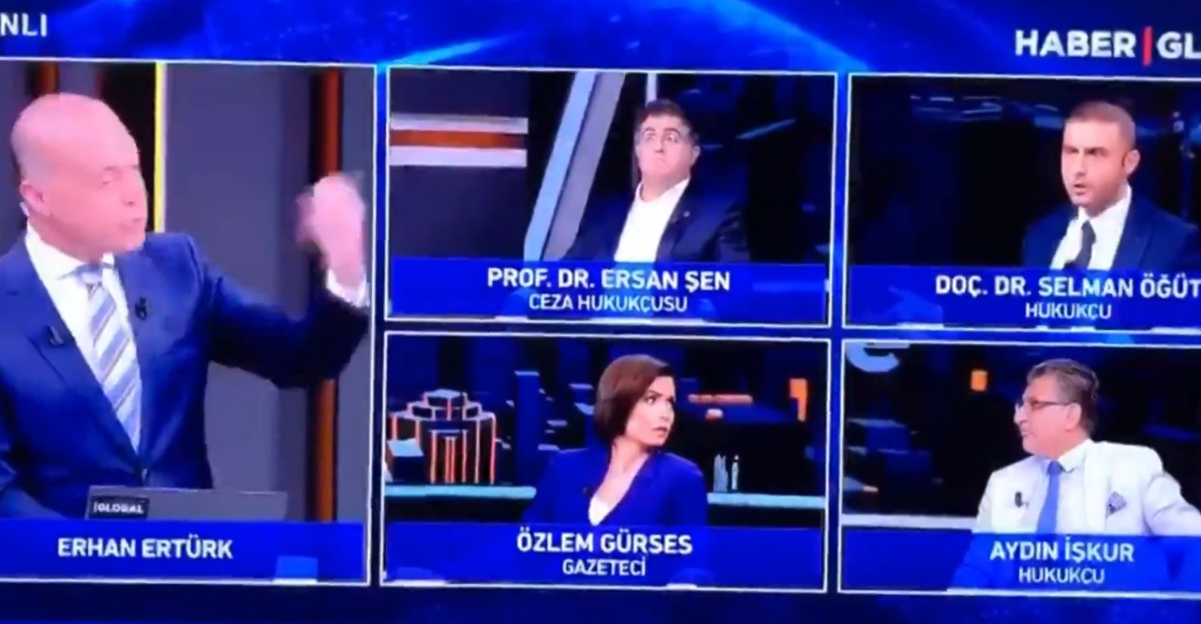 Canlı yayın karıştı; Selman Öğüt stüdyoyu terk etti
