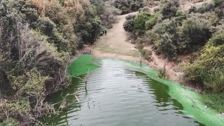İstanbul'da tepki çeken olay! Şahintepe Gölü bu hale geldi - Resim: 2