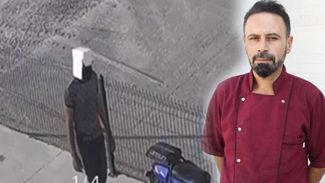Kafasına karton geçirip motosiklet çaldı