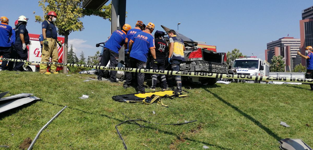 Bakırköy'de dehşete düşüren kaza! Feci şekilde can verdi