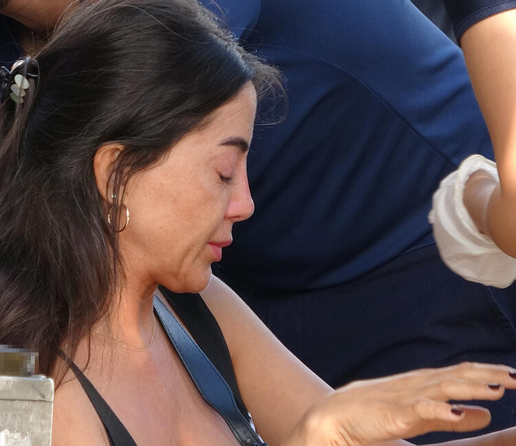 Şişli'de kaza yapan kadın sürücü şoka girdi
