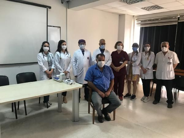 Cerrahpaşa'da ilk gönüllü aşılama yapıldı