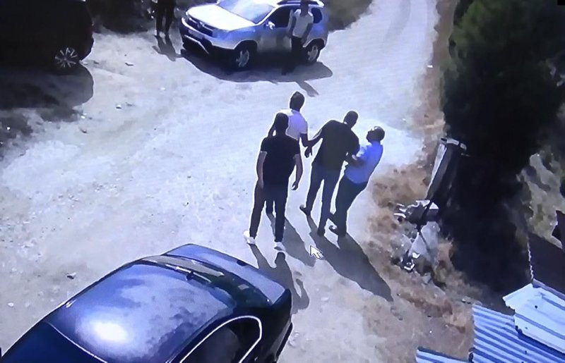 Kanlı pusunun güvenlik kamerası görüntüleri