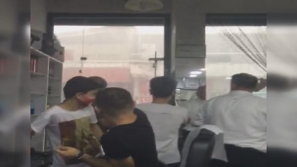 İstanbul'da doluya böyle yakalandılar