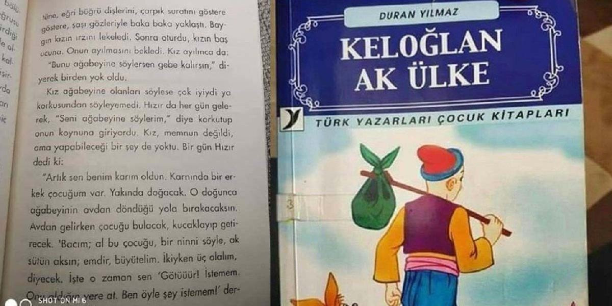 Skandal tecavüz anlatımının olduğu sözde çocuk kitabı için skandal karar