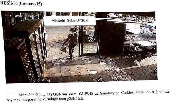 Gülay Uygun'un ölmeden önceki son anları kamerada