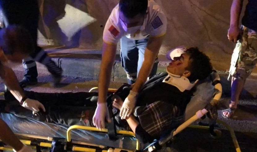 Gece yarısı korku filmi gibi kaza! 