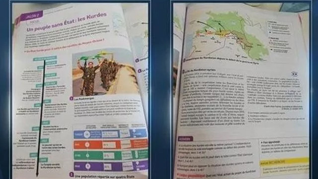 Eğitim kitabında terör örgütü YPG/PKK propagandası yapıldı