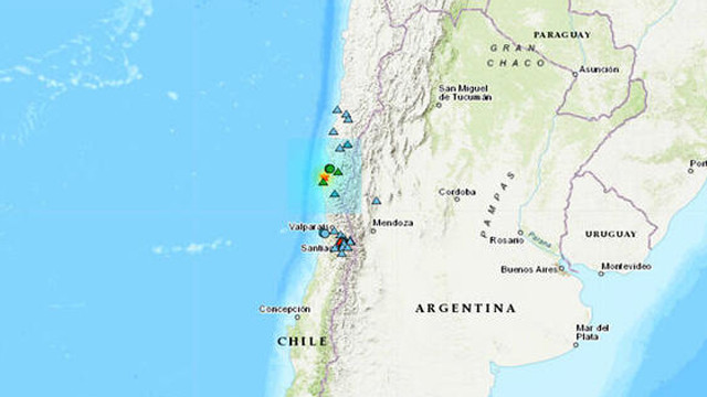 Şili'de 6.3 büyüklüğünde deprem