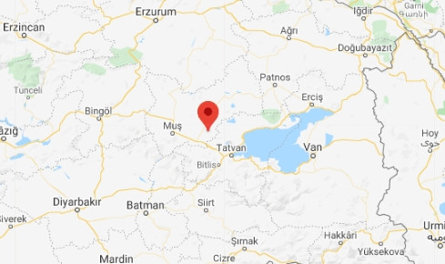 Muş'ta 4,1 büyüklüğünde deprem