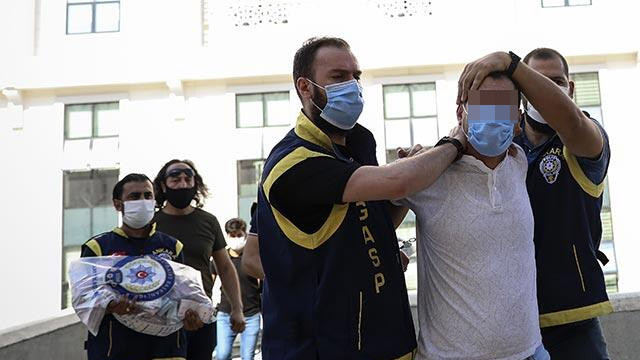 Para nakil aracını soyan zanlı adliyeye sevk edildi