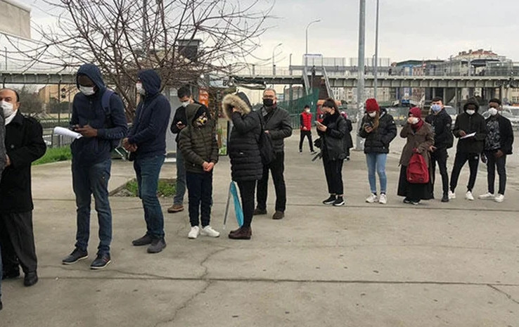 İstanbul'da İstanbulKart yoğunluğu
