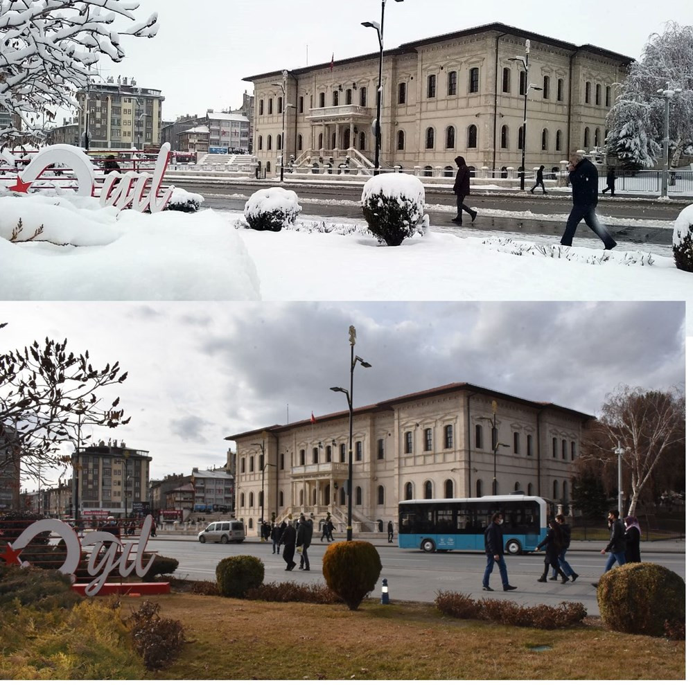 Kışın sert geçtiği Sivas'ta sıcaklık rekoru kırıldı - Resim: 1