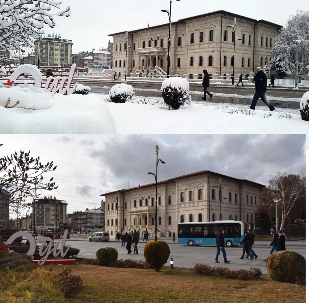 Kışın sert geçtiği Sivas'ta sıcaklık rekoru kırıldı