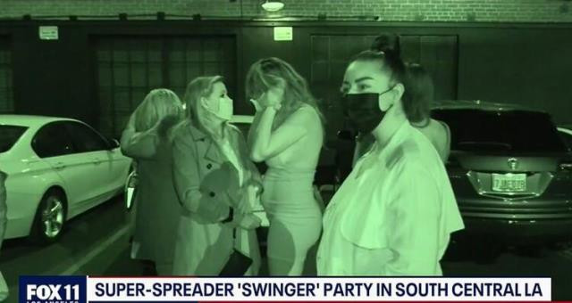 200 kişinin katıldığı swinger partisini polis bastı!