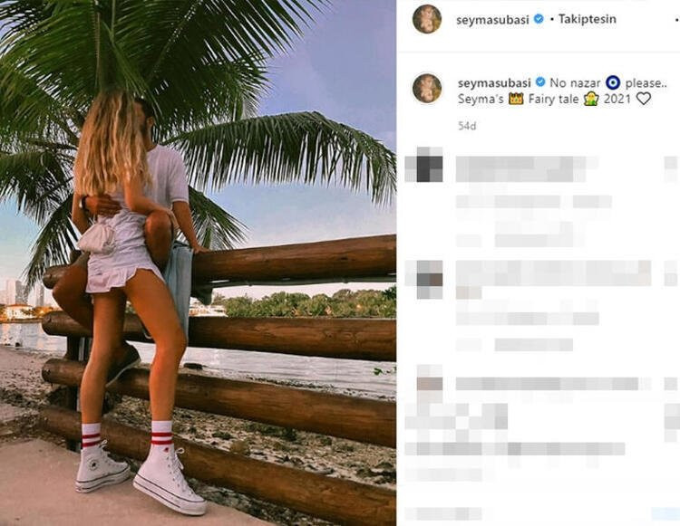 Şeyma Subaşı sevgilisi Mohammed Al Saloussi'ye kavuştuğu anı paylaştı