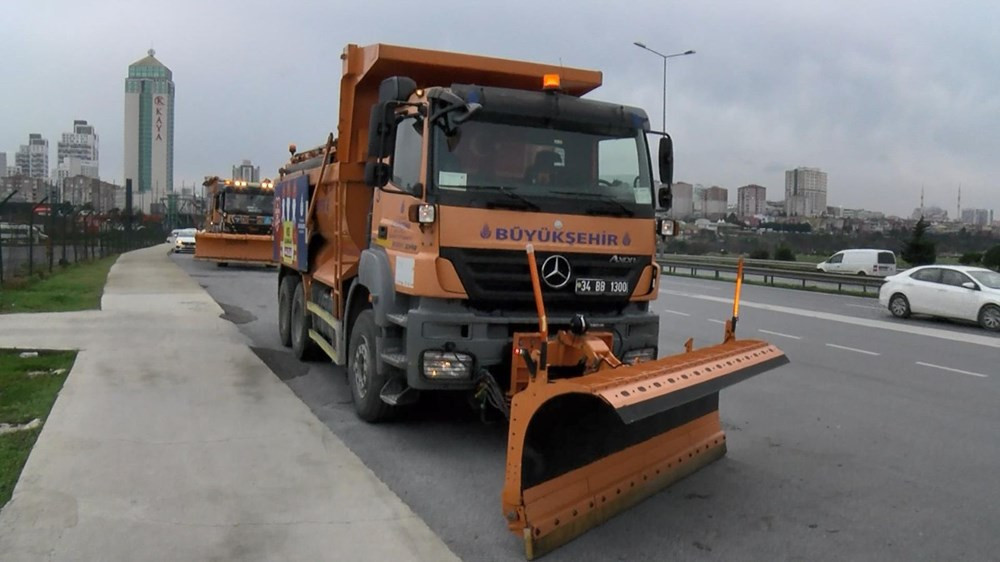 İstanbul'da kar kapıda! Ekipler harekete geçti