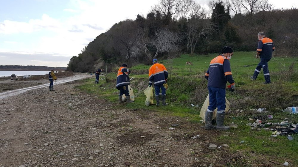 İstanbul'un barajlarından 40 ton çöp toplandı! - Resim: 3