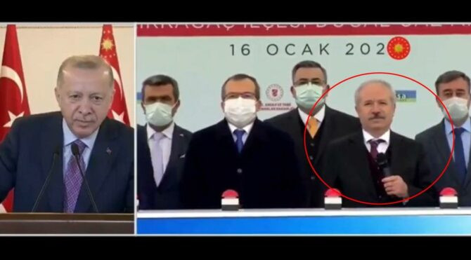 Erdoğan'ın bu hareketi olay oldu: ''Sen mikrofonu milletvekilimize ver''