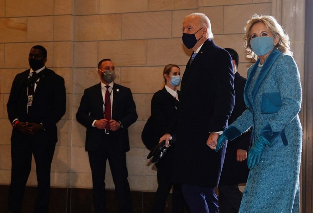 Joe Biden'ın yemin törenine damga vuran fotoğraf - Resim: 2