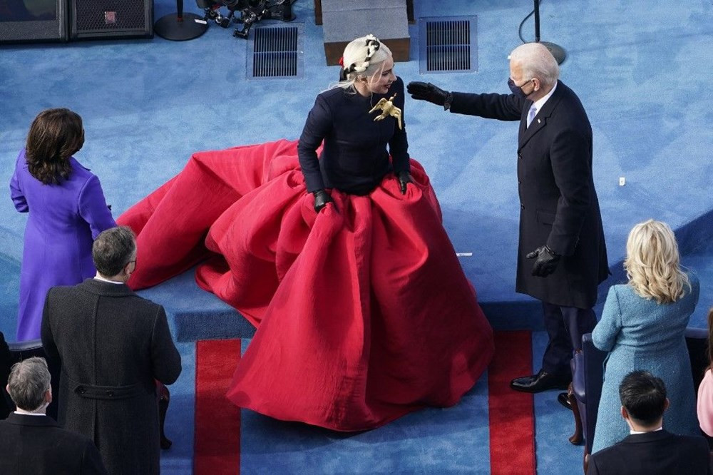 Joe Biden'ın yemin törenine damga vuran fotoğraf - Resim: 4