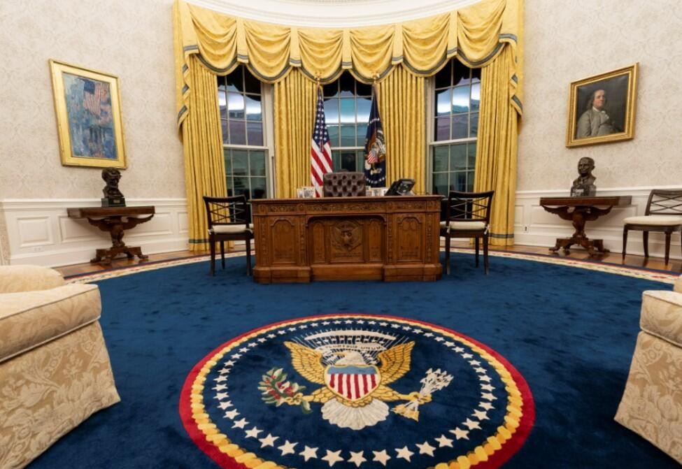Biden'ın göreve gelmesi sonrası Oval Ofis'te dikkat çeken değişiklik - Resim: 4