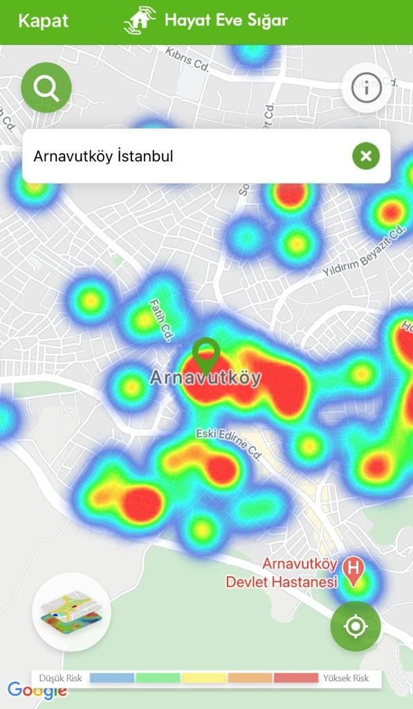 İşte ilçe ilçe İstanbul'un yeni koronavirüs haritası - Resim: 2