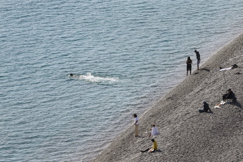 Antalya'da ocak ayında deniz keyfi - Resim: 2